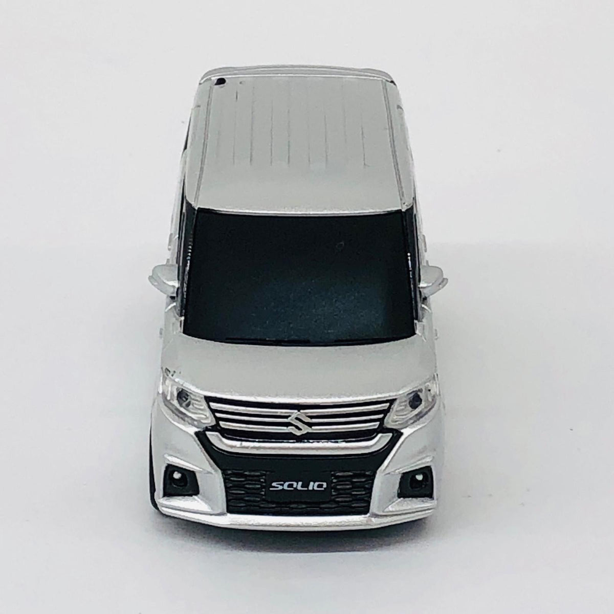 おもちゃ・玩具 スズキ ソリオ(シルバー) プルバックカー 非売品 スズキ ソリオ【加古川物流】