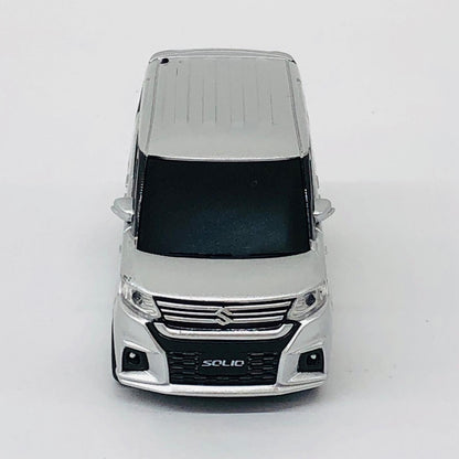 おもちゃ・玩具 スズキ ソリオ(シルバー) プルバックカー 非売品 スズキ ソリオ【加古川物流】