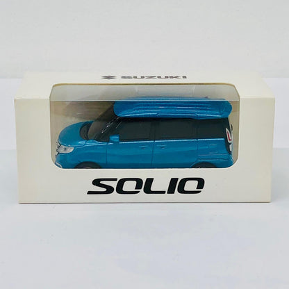 おもちゃ・玩具 スズキ ソリオ(ネオンブルー) プルバックカー 非売品 スズキ ソリオ【加古川物流】