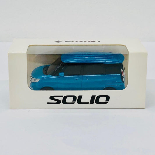 おもちゃ・玩具 スズキ ソリオ(ネオンブルー) プルバックカー 非売品 スズキ ソリオ【加古川物流】