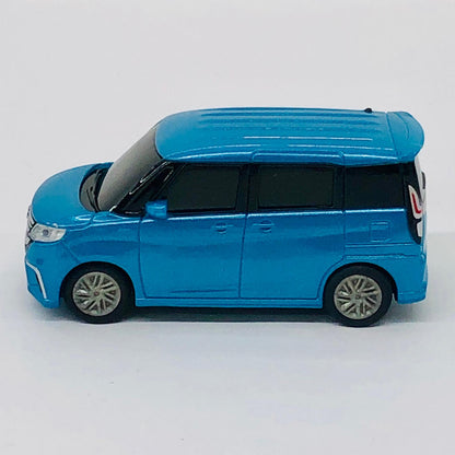 おもちゃ・玩具 スズキ ソリオ(ネオンブルー) プルバックカー 非売品 スズキ ソリオ【加古川物流】