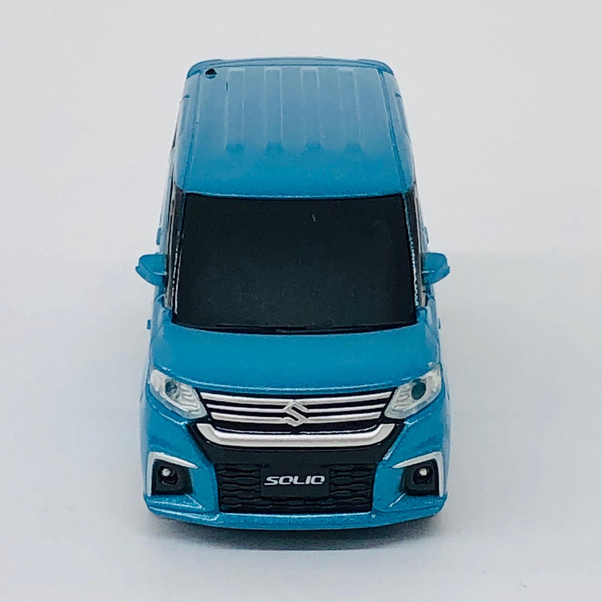 おもちゃ・玩具 スズキ ソリオ(ネオンブルー) プルバックカー 非売品 スズキ ソリオ【加古川物流】