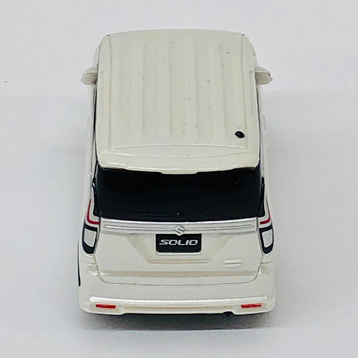 おもちゃ・玩具 スズキ ソリオ(パールホワイト) プルバックカー 非売品 スズキ ソリオ【加古川物流】