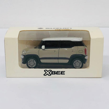 おもちゃ・玩具 SUZUKI XBEE(アイボリー×ホワイト) プルバックカー 非売品 SUZUKI XBEE【加古川物流】