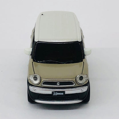おもちゃ・玩具 SUZUKI XBEE(アイボリー×ホワイト) プルバックカー 非売品 SUZUKI XBEE【加古川物流】