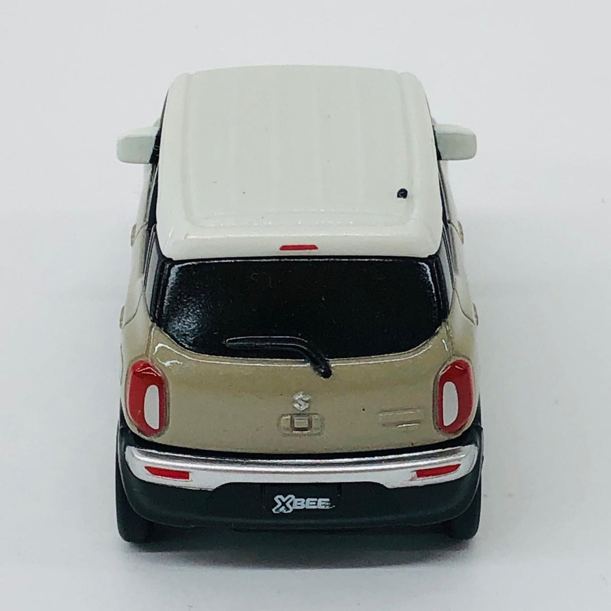 おもちゃ・玩具 SUZUKI XBEE(アイボリー×ホワイト) プルバックカー 非売品 SUZUKI XBEE【加古川物流】
