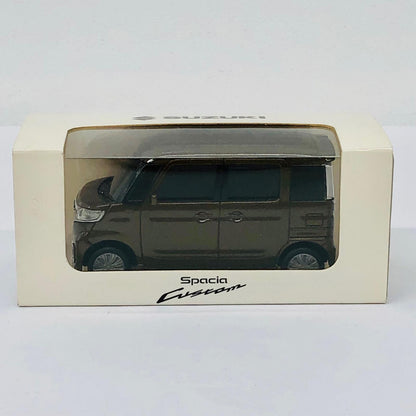 おもちゃ・玩具 スズキ スペーシアカスタム(カーキ) プルバックカー 非売品 スズキ スペーシアカスタム【加古川物流】