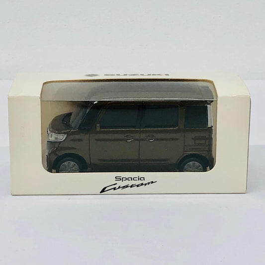 おもちゃ・玩具 スズキ スペーシアカスタム(カーキ) プルバックカー 非売品 スズキ スペーシアカスタム【加古川物流】
