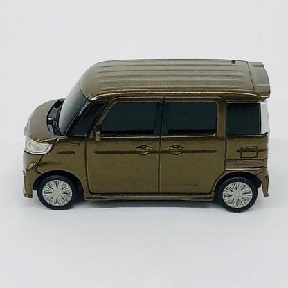 おもちゃ・玩具 スズキ スペーシアカスタム(カーキ) プルバックカー 非売品 スズキ スペーシアカスタム【加古川物流】