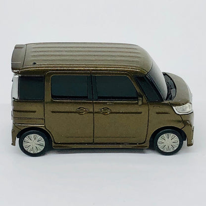 おもちゃ・玩具 スズキ スペーシアカスタム(カーキ) プルバックカー 非売品 スズキ スペーシアカスタム【加古川物流】