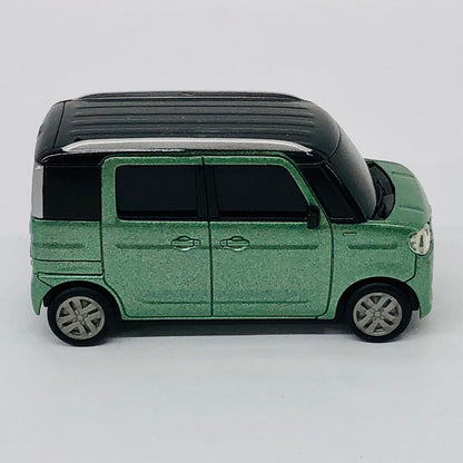 おもちゃ・玩具 スズキ スペーシア(グリーン×ホワイト) プルバックカー 非売品 スズキ スペーシア【加古川物流】