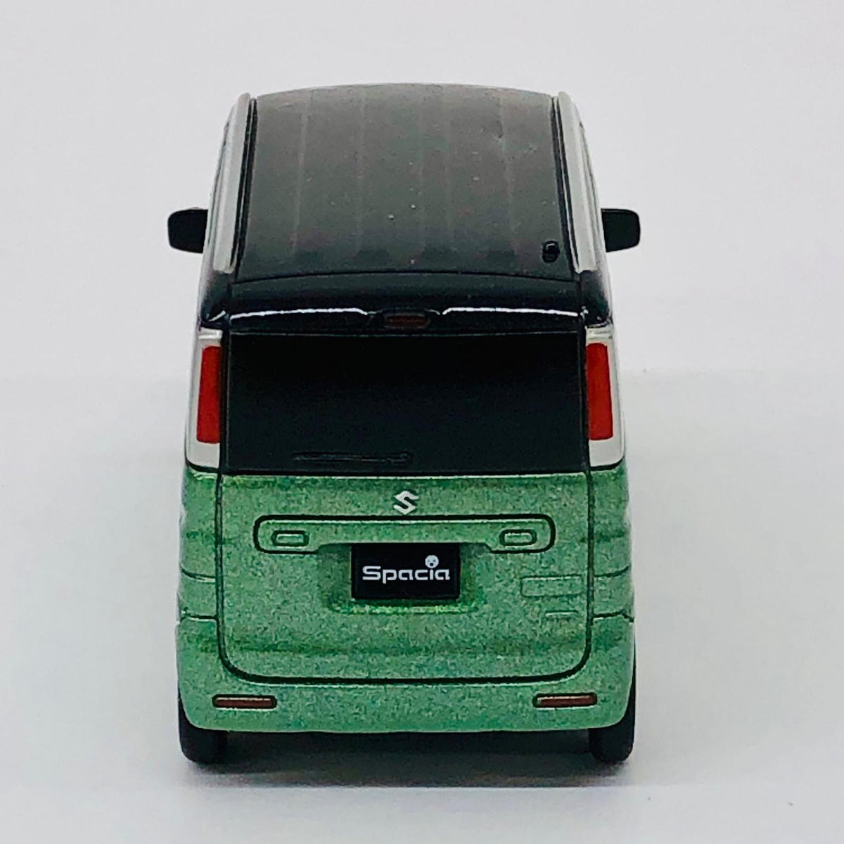 おもちゃ・玩具 スズキ スペーシア(グリーン×ホワイト) プルバックカー 非売品 スズキ スペーシア【加古川物流】