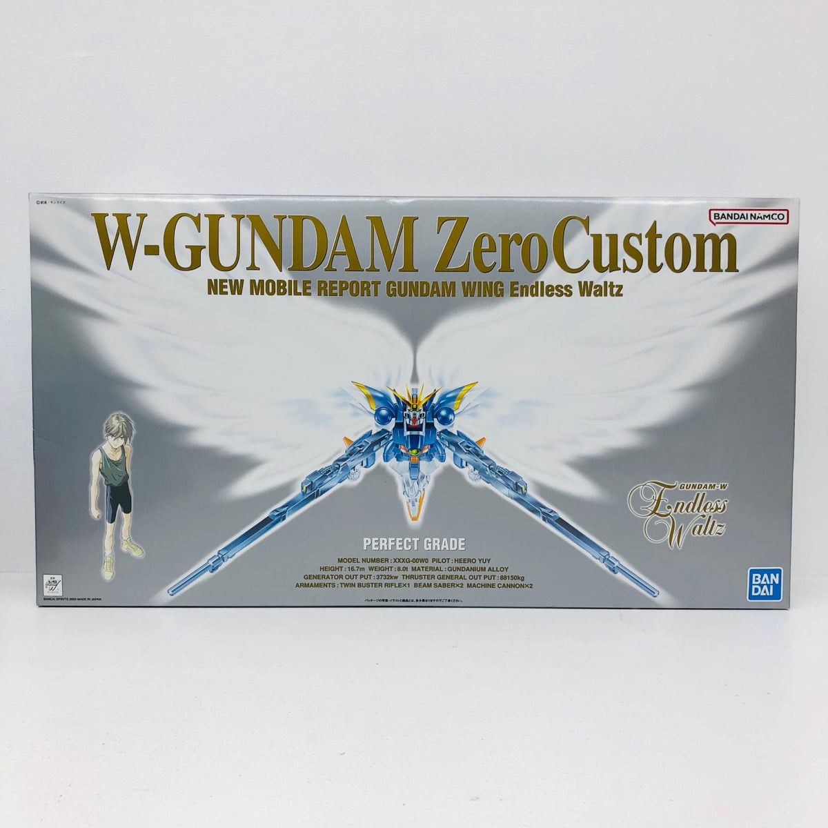 プラモデル 1/60PGXXXG-00W0ウイングガンダムゼロカスタム「新機動戦記ガンダムWEndlessWaltz」[5063825] XXXG-00W0ウイングガンダムゼロカスタム PG 5063825【加古川物流】