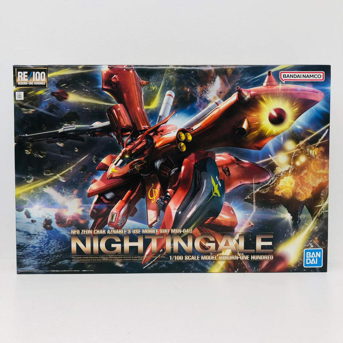 プラモデル 1/100RE/100MSN-04IIナイチンゲール「機動戦士ガンダム逆襲のシャアベルトーチカ・チルドレン」 MSN-04IIナイチンゲール RE/100【加古川物流】