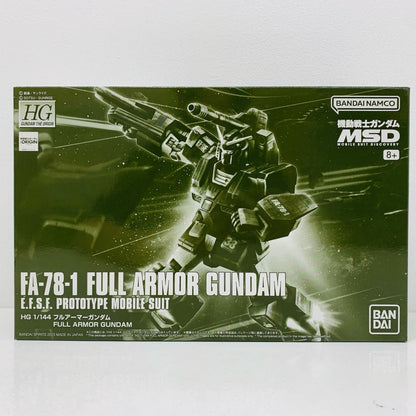 プラモデル 1/144HGFA-78-1フルアーマーガンダム「機動戦士ガンダムMSD」プレミアムバンダイ限定[5060757] FA-78-1フルアーマーガンダム HG プレミアムバンダイ限定 5060757【加古川物流】
