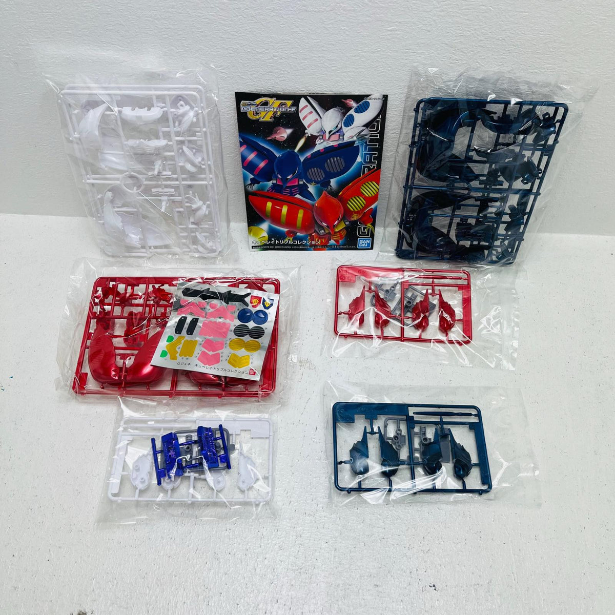 プラモデル キュベレイトリプルコレクション「SDガンダムG-GENERATION-F」[5064115] キュベレイトリプルコレクション 5064115【加古川物流】