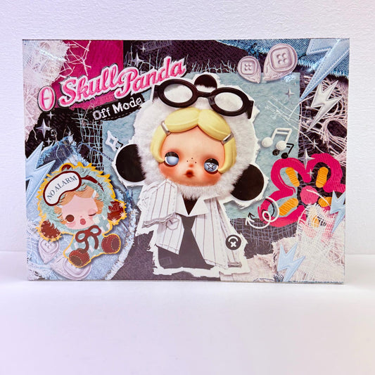ぬいぐるみ 「SKULLPANDA Off Modeシリーズ ぬいぐるみキーホルダー」アソートBOX BOX SKULLPANDA Off Modeシリーズ ぬいぐるみキーホルダー【加古川物流】