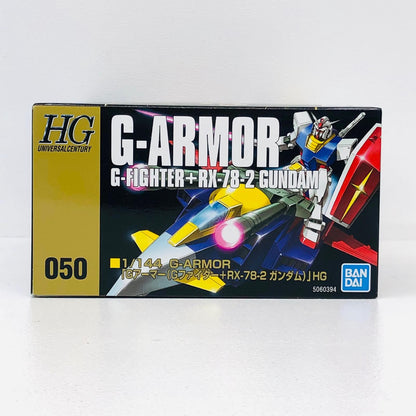 プラモデル 1/144HGUCGアーマー(G-ファイター+RX-78-2ガンダム)「機動戦士ガンダム」シリーズNo.050[5060394] Gアーマー HG 5060394【加古川物流】