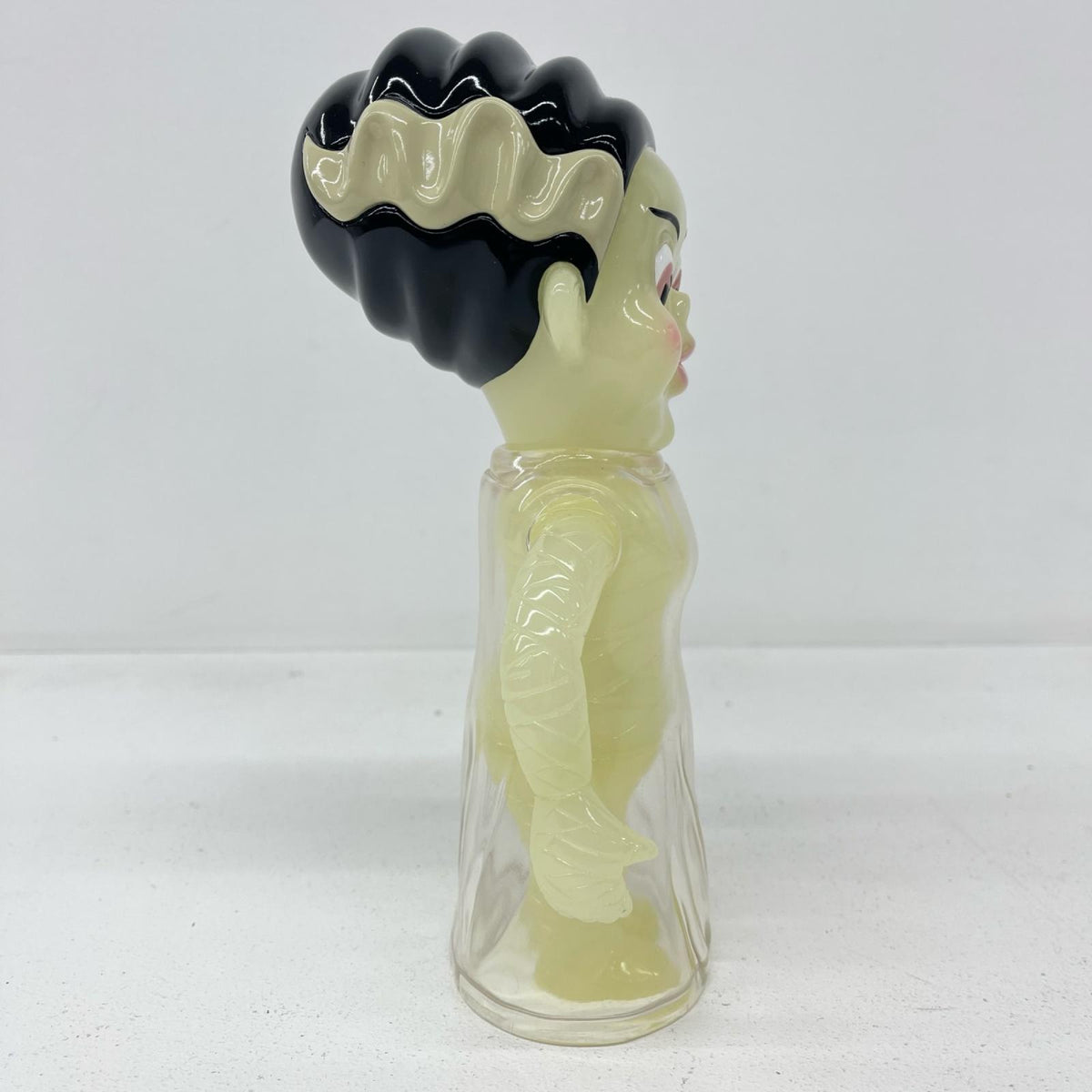 ソフビ人形 HEAD LOCK STUDIO KNUCKLE'S KUSTOM MONSTERS BRIDE OF FRANKY クリアx蓄光成型 BRIDE OF FRANKY クリアx蓄光成型 KNUCKLE'S KUSTOM MONSTERS【加古川物流】