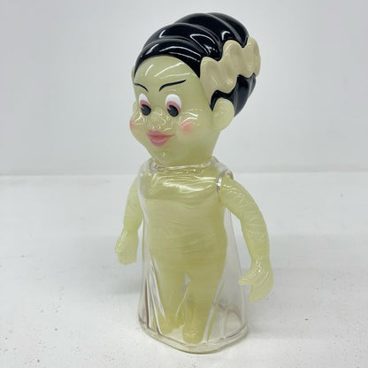 ソフビ人形 HEAD LOCK STUDIO KNUCKLE'S KUSTOM MONSTERS BRIDE OF FRANKY クリアx蓄光成型 BRIDE OF FRANKY クリアx蓄光成型 KNUCKLE'S KUSTOM MONSTERS【加古川物流】