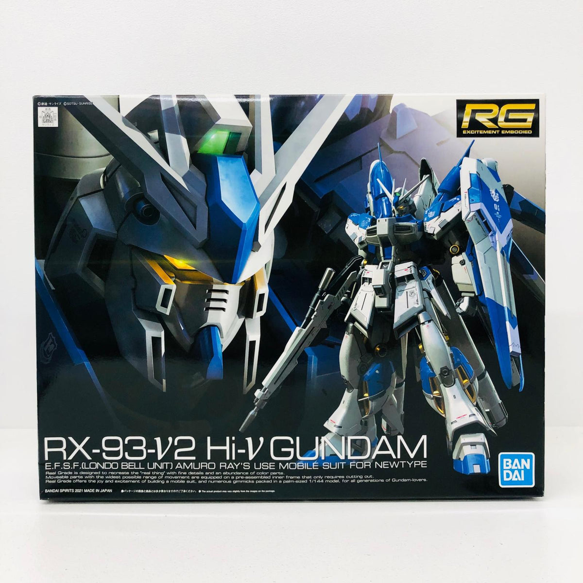 プラモデル 1/144RGHi-νガンダム「機動戦士ガンダム逆襲のシャアベルトーチカ・チルドレン」[2555540] Hi-Vガンダム RG 2555540【加古川物流】