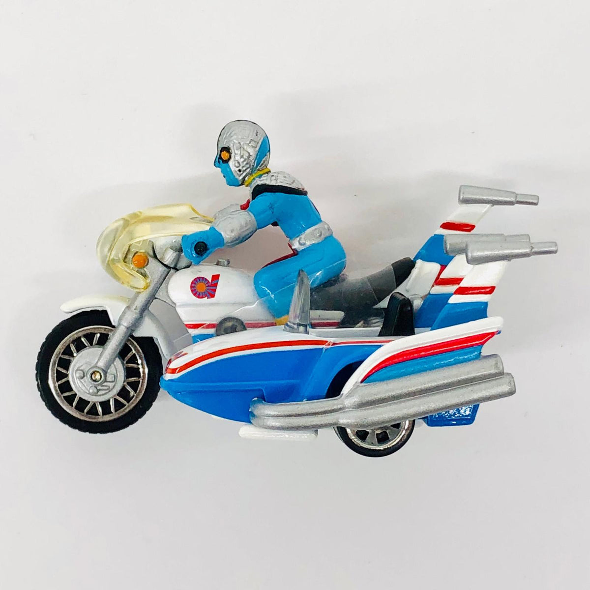 おもちゃ・玩具 キカイダー01ダブルマシーン(ホワイト×ブルー×レッド) 「キカイダー01」 キャラウィール(Hot WHeeLS) CW11 [0078932] キカイダー01ダブルマシーン Chara wheels 78932【加古川物流】