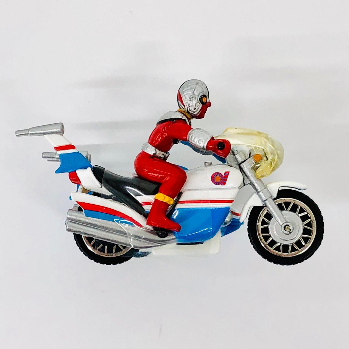 おもちゃ・玩具 キカイダー01ダブルマシーン(ホワイト×ブルー×レッド) 「キカイダー01」 キャラウィール(Hot WHeeLS) CW11 [0078932] キカイダー01ダブルマシーン Chara wheels 78932【加古川物流】