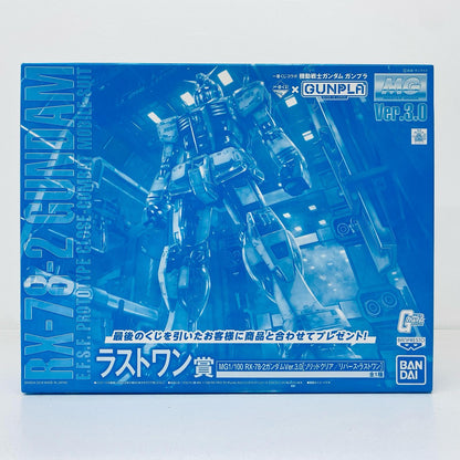 プラモデル ラストワン賞/ダブルチャンス賞1/100MGRX-78-2ガンダムVer.3.0ソリッドクリア/リバース「一番くじコラボ機動戦士ガンダムガンプラ」[2443185] ラストワン賞/ダブルチャンス賞 一番くじ ラストワン賞 2443185【加古川物流】