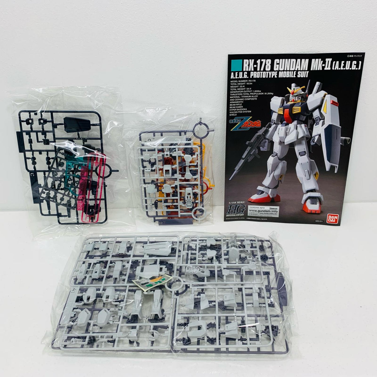 プラモデル 1/144HGUCREVIVERX-178ガンダムMk-II(エゥーゴ仕様)「機動戦士Zガンダム」 REVIVERX-178 ガンダムMk-2 HG【加古川物流】