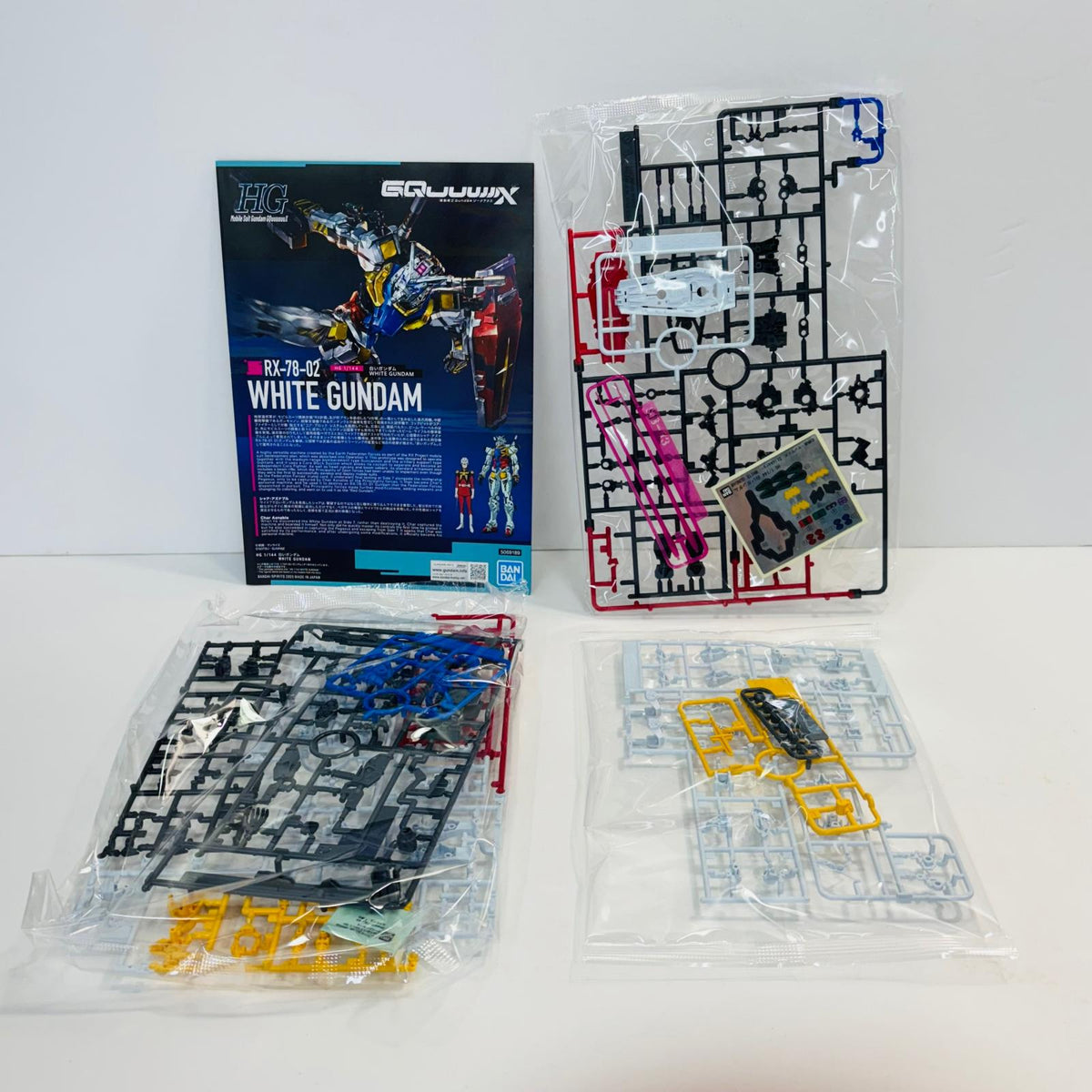 プラモデル 1/144HG白いガンダム「機動戦士GundamGQuuuuuuX」[5069189] 白いガンダム HG 5069189【加古川物流】