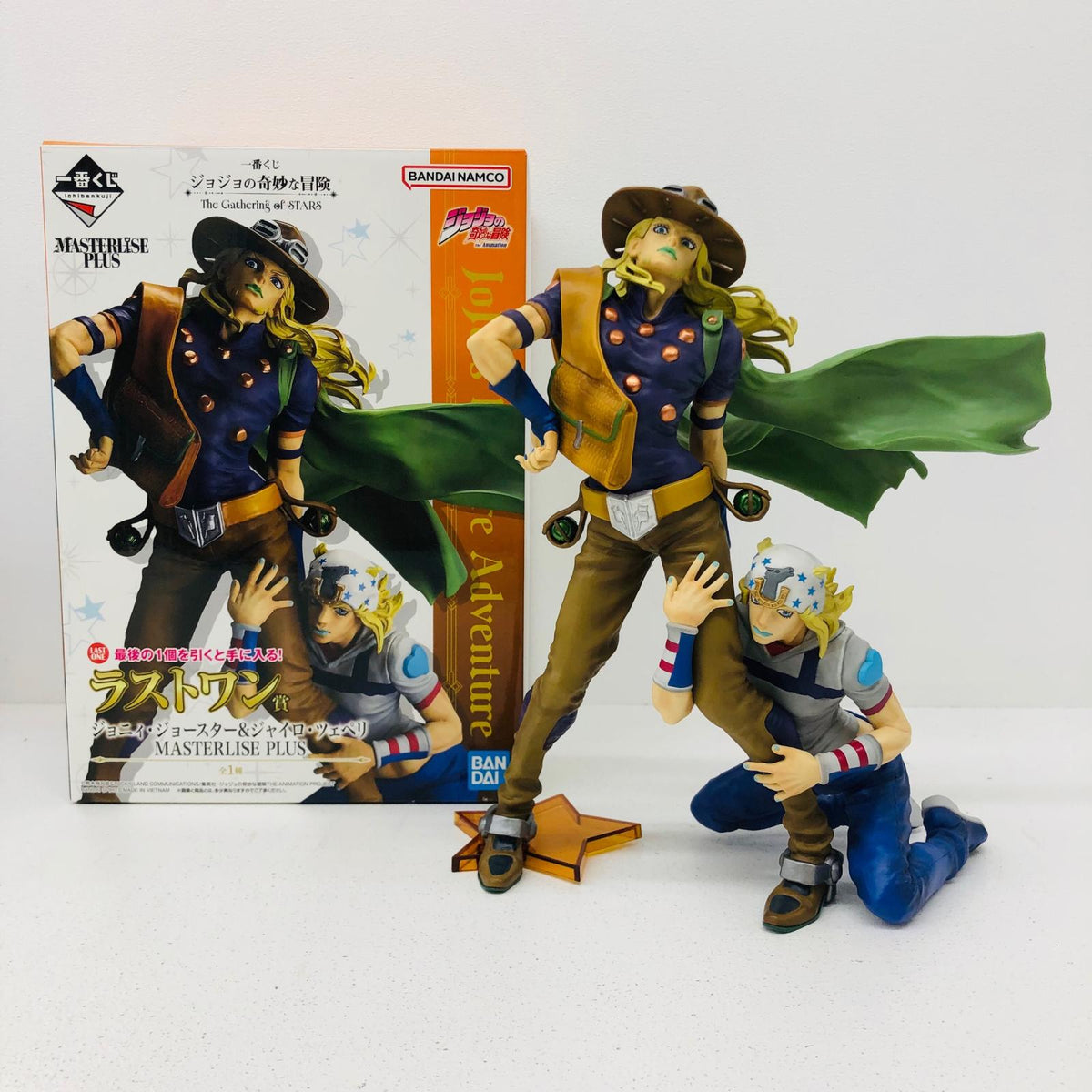 おもちゃ・玩具 ラストワン賞ジョニィ・ジョースター&ジャイロ・ツェペリ-MASTERLISEPLUS「TheGatheringofSTARS/一番くじジョジョの奇妙な冒険」 ジョニィ・ジョースター&ジャイロ・ツェペリ 一番くじジョジョの奇妙な冒険TheGatheringofSTARS ラストワン賞 67974【加古川物流】