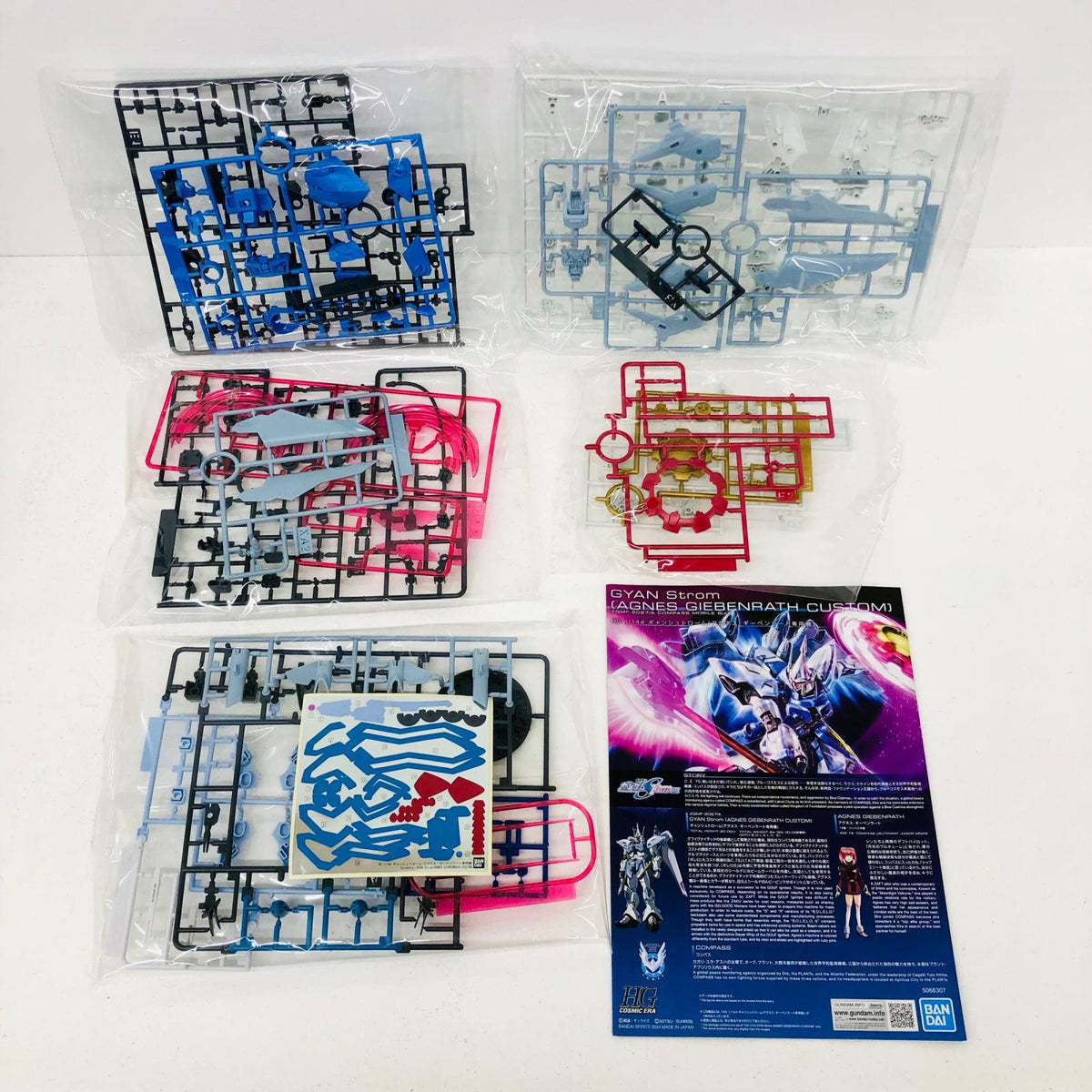 プラモデル 1/144HGギャンシュトローム(アグネス・ギーベンラート専用機)「機動戦士ガンダムSEEDFREEDOM」[5066307] ギャンシュトローム HG 5066307【加古川物流】