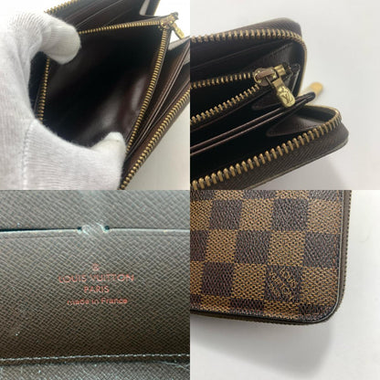 LOUIS VUITTON | ルイ・ヴィトン ダミエ ジッピーウォレット 長財布 N41661 ブラウン【加古川物流】
