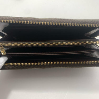 LOUIS VUITTON | ルイ・ヴィトン ダミエ ジッピーウォレット 長財布 N41661 ブラウン【加古川物流】