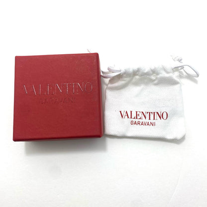 Valentino | ヴァレンチノ Vロゴ ボルディーズ メタルピアス (片耳) ピアス シルバー【加古川物流】