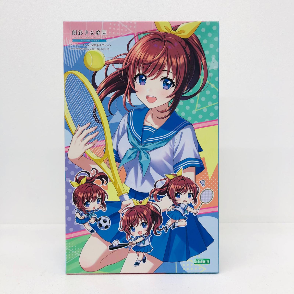 プラモデル 1/10マネージャーちゃん＆部活オプション「創彩少女庭園」[JK069] マネージャーちゃん＆部活オプション【加古川物流】