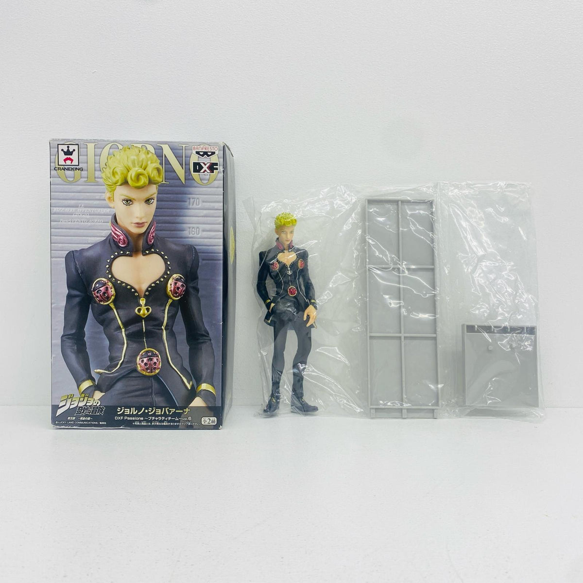 フィギュア ジョルノ・ジョバァーナ(ブラックカラー)DXFPassione～ブチャラティチーム～vol.6「ジョジョの奇妙な冒険」 ジョルノ・ジョバァーナ DXF 48386【フィギュア】【加古川物流】