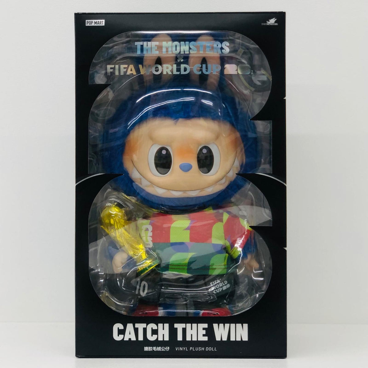 ぬいぐるみ THE MONSTERS FIFA WORLD CUP CATCH THE WIN ぬいぐるみ LABUBU THE MONSTERS FIFA WORLD CUP CATCH THE WIN ぬいぐるみ【加古川物流】