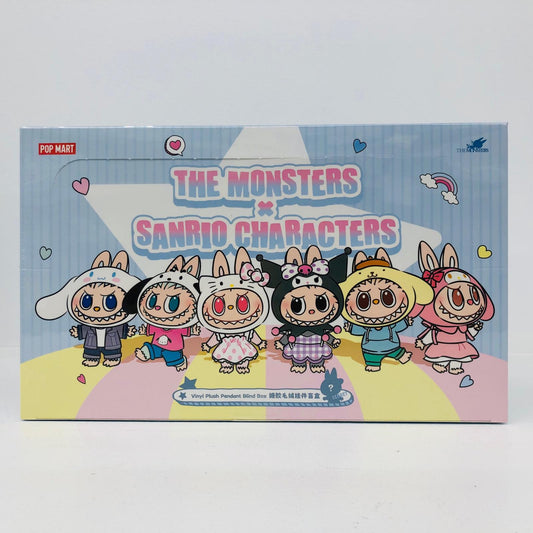 ぬいぐるみ 「POP MART THE MONSTERS×サンリオキャラクターズ ぬいぐるみペンダント」アソートBOX BOX POP MART THE MONSTERS×サンリオキャラクターズ ぬいぐるみペンダント【加古川物流】