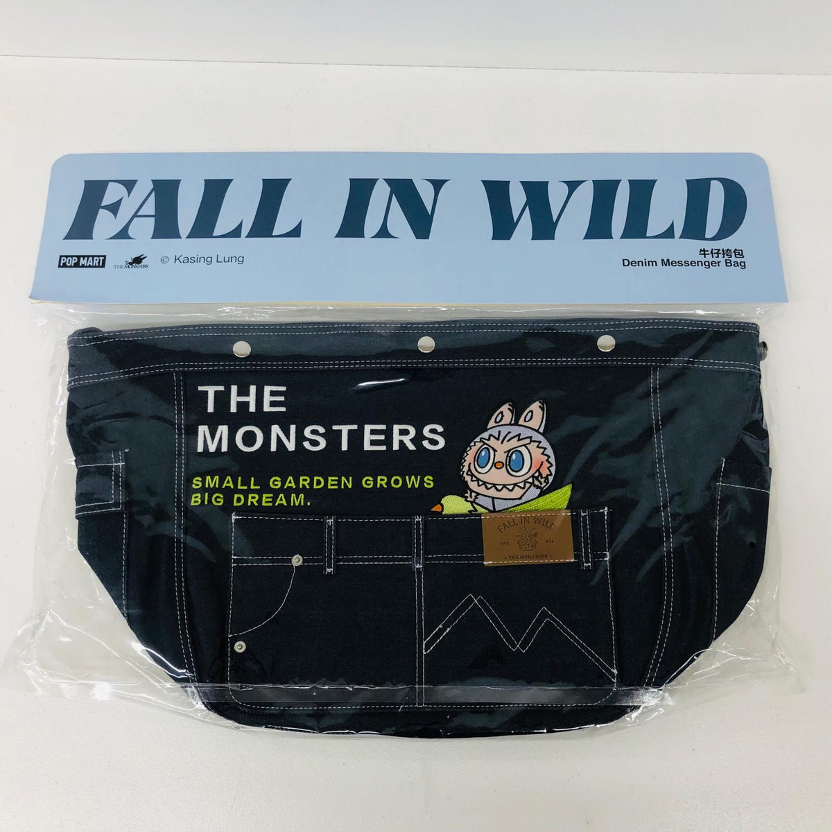 その他ホビー LABUBU Fall in Wild シリーズ Denim Messenger Bag(デニムメッセンジャーバッグ) 「POPMART THE MONSTERS」 Denim Messenger Bag LABUBU Fall in Wild シリーズ【加古川物流】