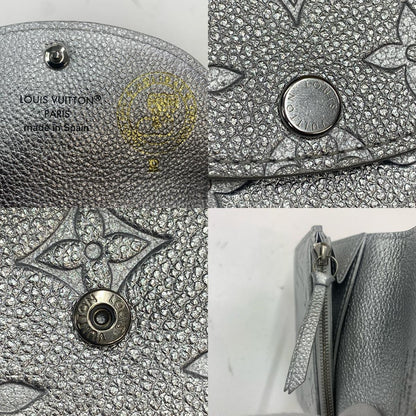LOUIS VUITTON | ルイ・ヴィトン ポルトモネ・ロザリ 二つ折り財布 M26512 グレー【加古川物流】