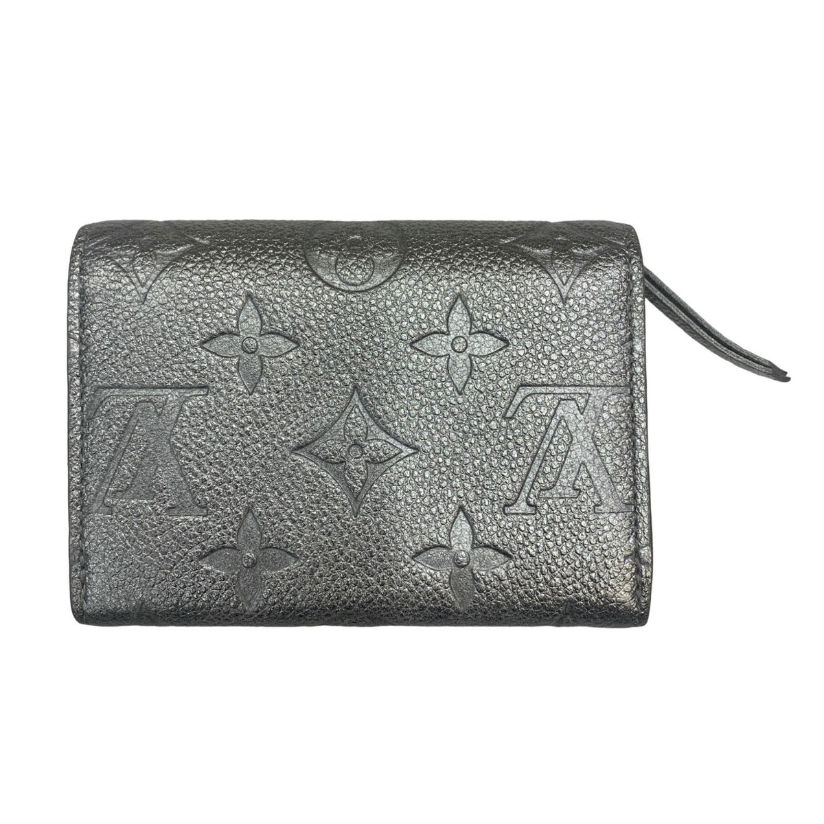LOUIS VUITTON | ルイ・ヴィトン ポルトモネ・ロザリ 二つ折り財布 M26512 グレー【加古川物流】
