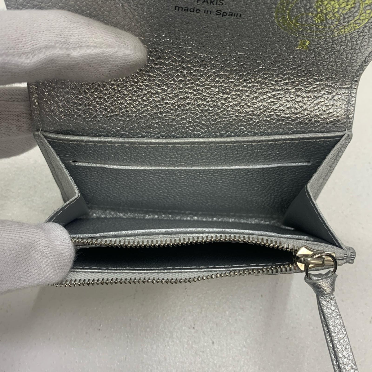 LOUIS VUITTON | ルイ・ヴィトン ポルトモネ・ロザリ 二つ折り財布 M26512 グレー【加古川物流】