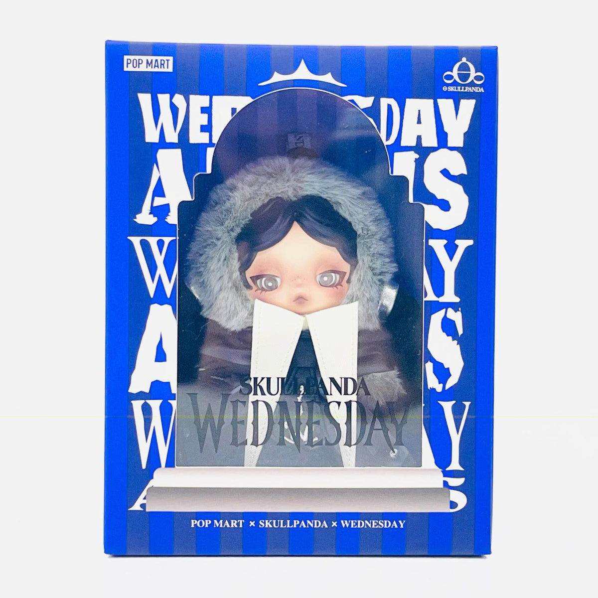 ぬいぐるみ SKULLPANDA × Wednesday Plush (Nevermore Academy Uniform Version) Wednesday SKULLPANDA x Wednesday【加古川物流】