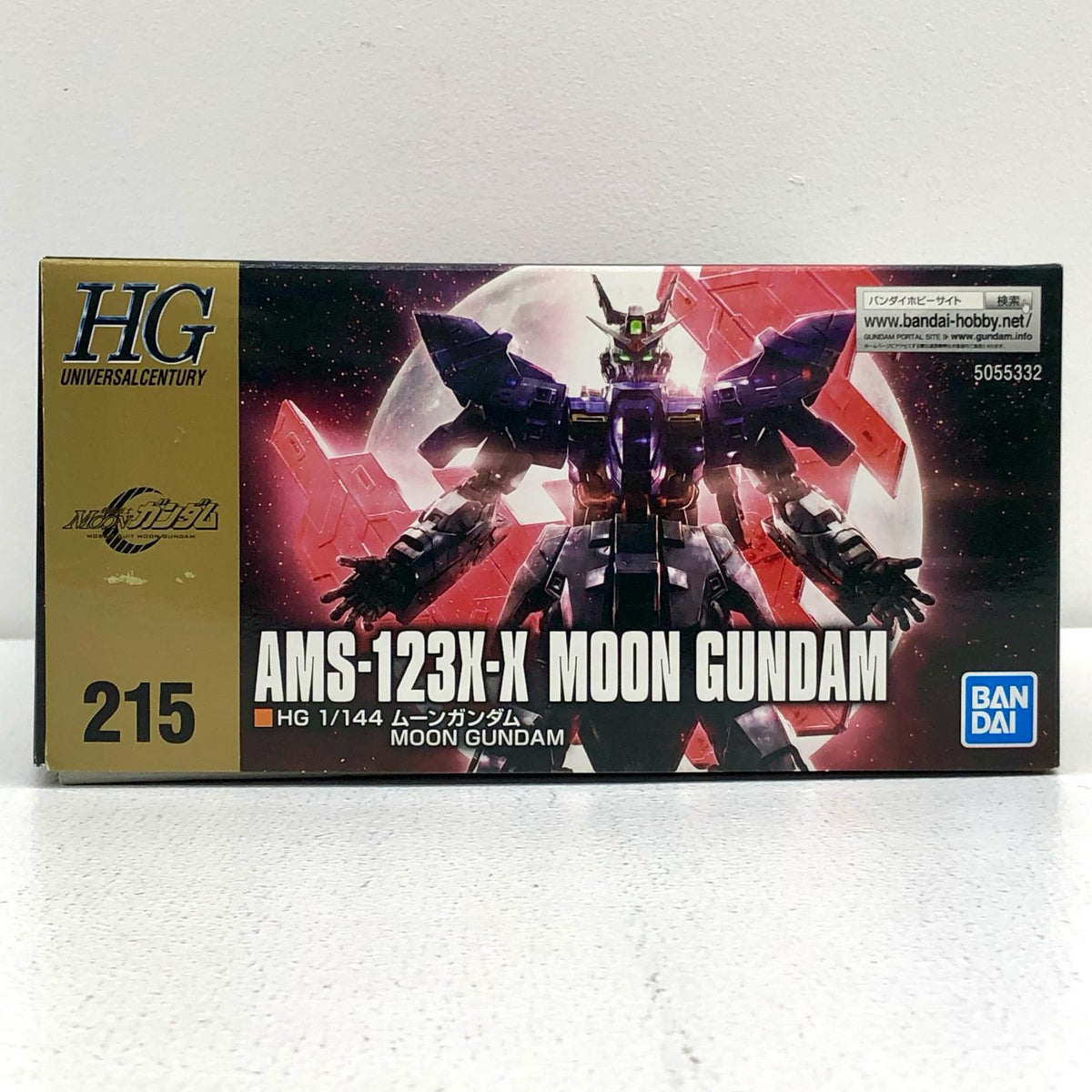 プラモデル 1/144HGUCAMS-123X-Xムーンガンダム「機動戦士MOONガンダム」[5055332] ムーンガンダム HG 5055332【加古川物流】