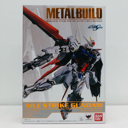 フィギュア METALBUILDGAT-X105+AQM/E-X01エールストライクガンダム「機動戦士ガンダムSEED」 METALBUILDGAT METAL BUILD【フィギュア】【加古川物流】
