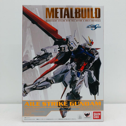 フィギュア METALBUILDGAT-X105+AQM/E-X01エールストライクガンダム「機動戦士ガンダムSEED」 METALBUILDGAT METAL BUILD【フィギュア】【加古川物流】