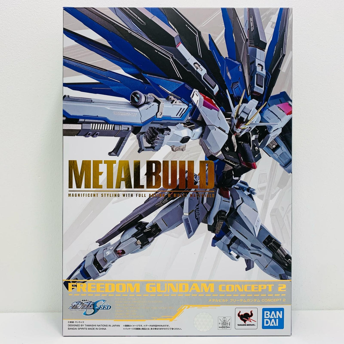 フィギュア METALBUILDフリーダムガンダムCONCEPT2「機動戦士ガンダムSEED」 フリーダムガンダムCONCEPT2 METAL BUILD【フィギュア】【加古川物流】