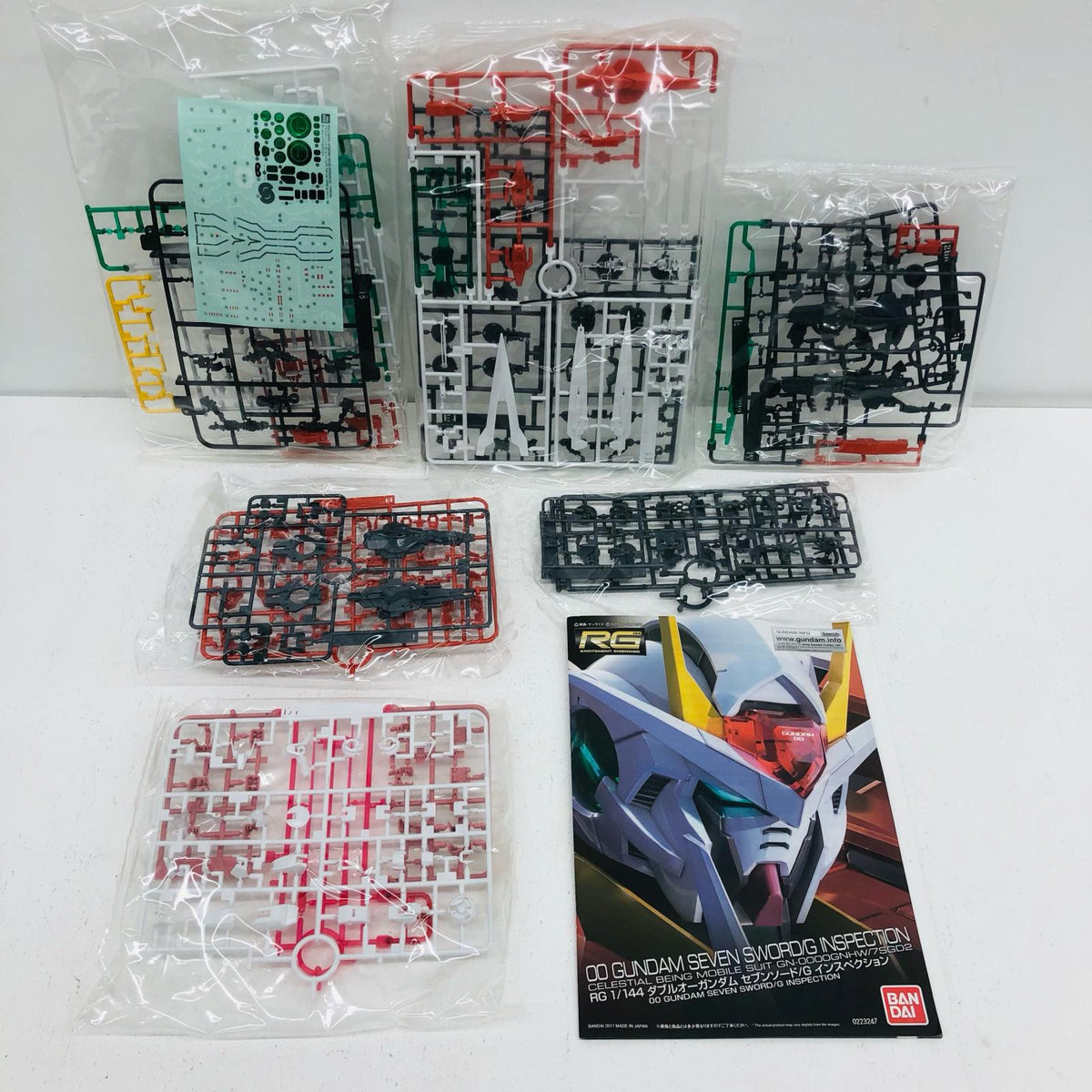 プラモデル 1/144RGGN-0000GNHW/7SGD2ダブルオーガンダムセブンソード/Gインスペクション「機動戦士ガンダム00V(ダブルオーブイ)戦記」プレミアムバンダイ限定[0223247] ダブルオーガンダムセブンソード/Gインスペクション RG プレミアムバンダイ限定 223247【加古川物流】