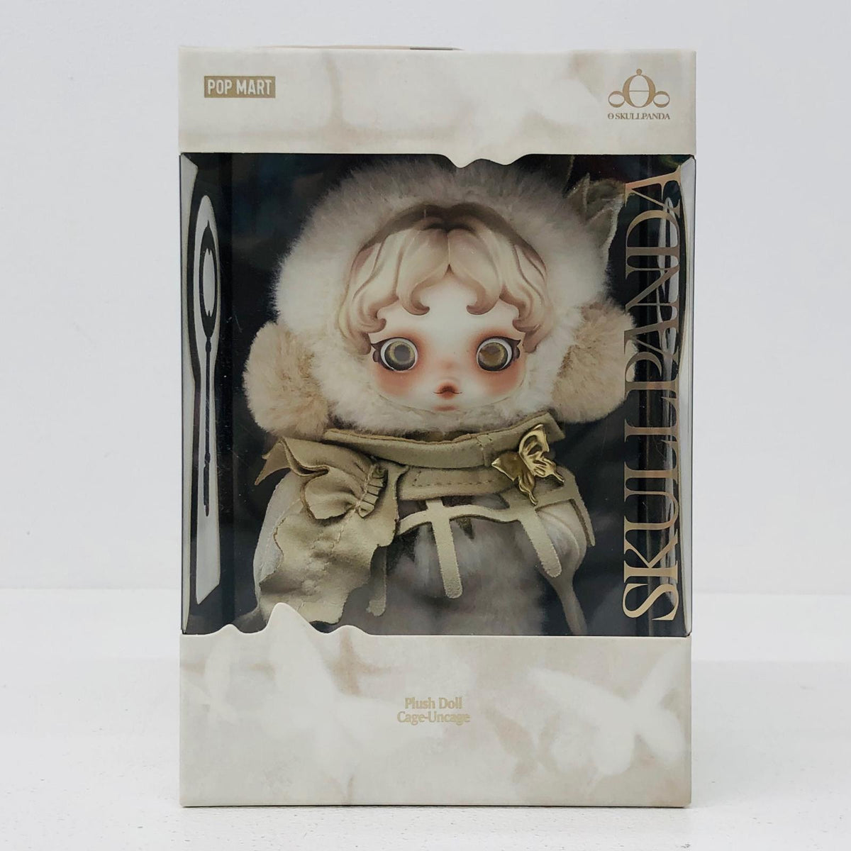 ぬいぐるみ CAGE UNCAGE Plush Doll Pendant(ぬいぐるみペンダント) 「POP MART SKULLPANDA」 CAGE UNCAGE Plush Doll Pendant POP MART SKULLPANDA【加古川物流】